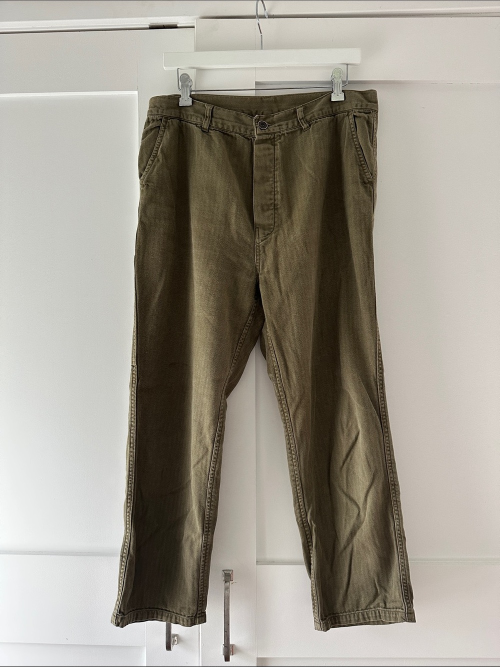 ichi antiquités Olive Green Pants